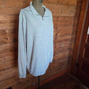 Gray, light-weight pullover sweater, size L
